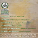 Rossini, Debussy, Paganini, Gershwin, Vaughan Williams, Rimsky-Korsakov